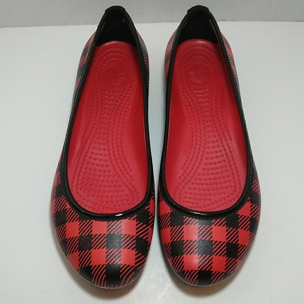 Checkered Crocs